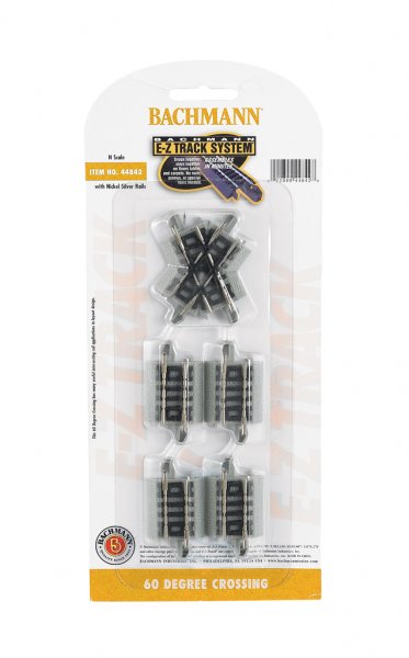 (image for) 60 Degree Crossing Tracks (N Scale)