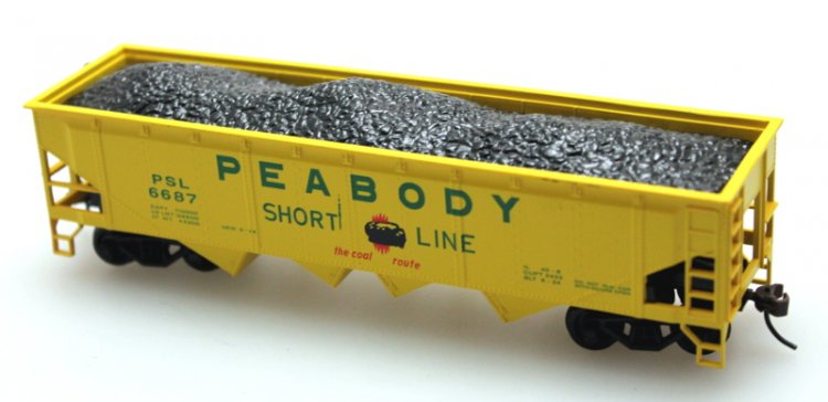 Bachmann Southern Quad Hopper – Güterwagen Mit Geschwärzten Metallrädern & E-Z Mate Kupplung