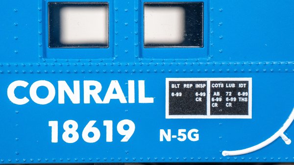 (image for) Northeast Steel Caboose - Conrail #18619 - Blue