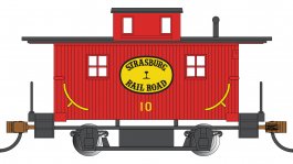 (image for) Old-Time Bobber Caboose - Strasburg Rail Road #10