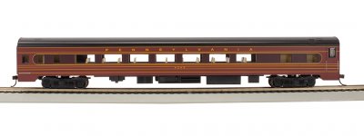PRR #4244 - Fleet of Modernism Smooth-Side Coach w/Lighted Intr