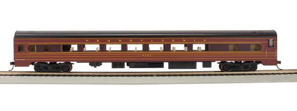 (image for) PRR #4244 - Fleet of Modernism Smooth-Side Coach w/Lighted Intr