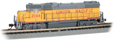 GP38 Union Pacific® #2144 (without dynamic brakes) (N Scale)