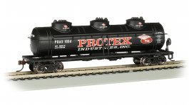 (image for) 40' Three Dome Tank Car - Protex Industries