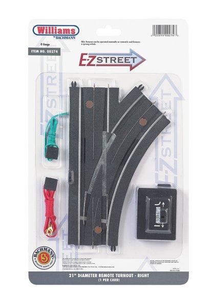 (image for) E-Z Street® 21" Diameter Remote RightTurnout