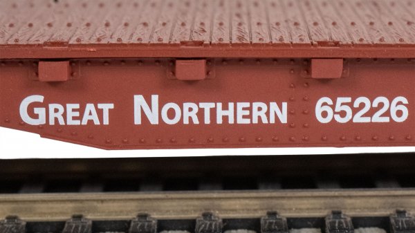 (image for) Great Northern - 52' Flat Car (HO Scale)