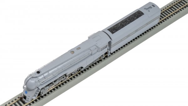 (image for) Dreyfuss Streamlined Hudson - New York Central #5448 (1940 livery w/Boxpok drivers) (DCC SOUND ON BOARD®)