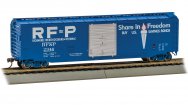(image for) 50' Sliding Door Boxcar (US Saving Bonds) - Richmond Fredericksburg & Potomac® #2346 (with roofwalk)