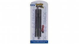 (image for) 9" Straight Terminal Rerailer with Wire (HO Scale Steel Alloy)