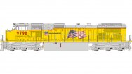 (image for) GE Dash 9 - Union Pacific® #9798 (modern-era yellow sill)