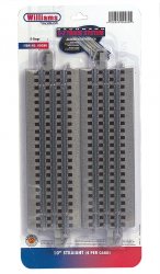 10 inch Straight Track (4 pcs) - carded