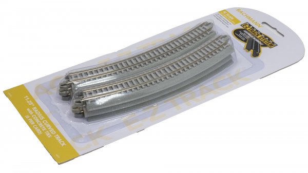 (image for) E-Z Track® with Concrete Ties - 11.25" Radius Curved Track