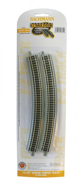 (image for) 15.50" Radius Curved Track - N Scale