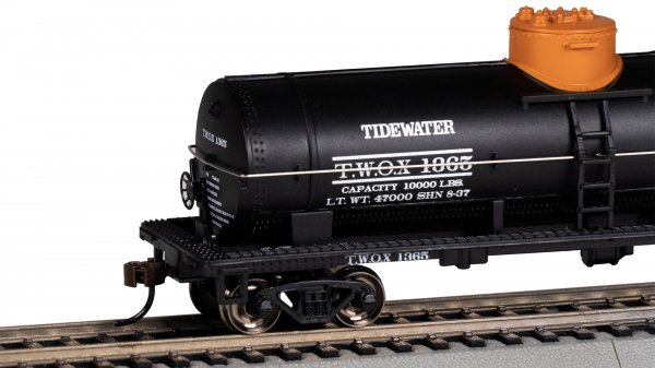 (image for) 40' Single-Dome Tank Car - Tidewater #1365