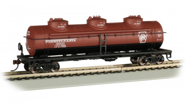 (image for) 40' Three Dome Tank Car - Pennsylvania #498647