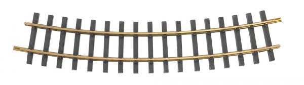 (image for) 5' Diameter Curve 12/Box - Brass Track (Large Scale)