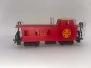 (image for) Santa Fe - Off Center Caboose - ATSF 3851