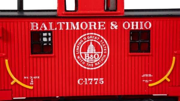 (image for) Old-Time Bobber Caboose - Baltimore & Ohio® #C-1775