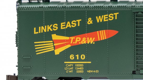 (image for) 40' Box Car - Toledo, Peoria & Western #610