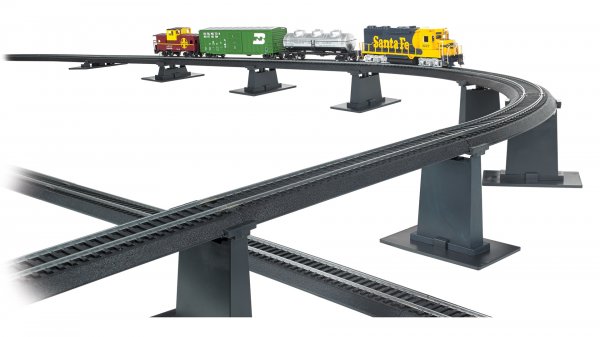 (image for) 14-Piece Graduated Pier Set (HO Scale)