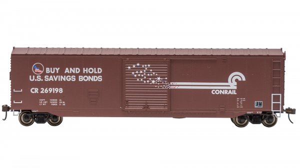 (image for) 50' Sliding Door Boxcar (US Saving Bonds) - Conrail #269198 (without roofwalk)