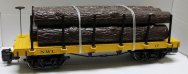 (image for) Flat Car with Logs (Large Scale)