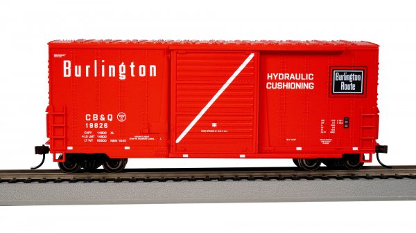 (image for) 40' Hi-Cube Boxcar - Burlington #19826