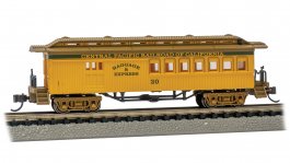 (image for) Old Time Combine Car - Central Pacific #20