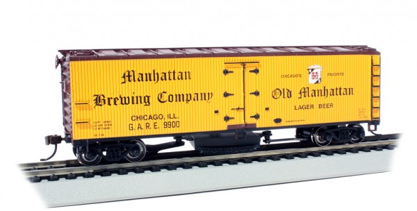 (image for) Track-Cleaning 40' Wood-Side Reefer - Manhattan Brewing Co.