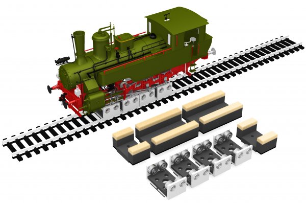 (image for) Rollers and Drive Wheel Cleaners (HO Scale)