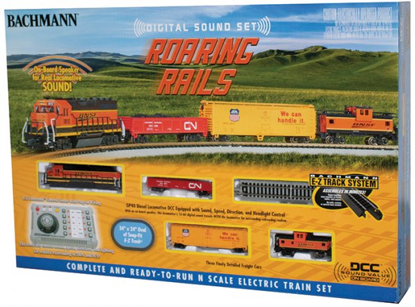 (image for) Roaring Rails with Digital Sound (N Scale)