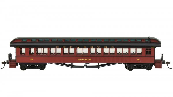(image for) 1900s Era 68' Passenger Car - Strasburg Rail Road #65 - "Walnut Hollow"