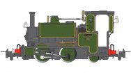 (image for) Narrow Gauge 0-4-2ST Sir Haydn - Green