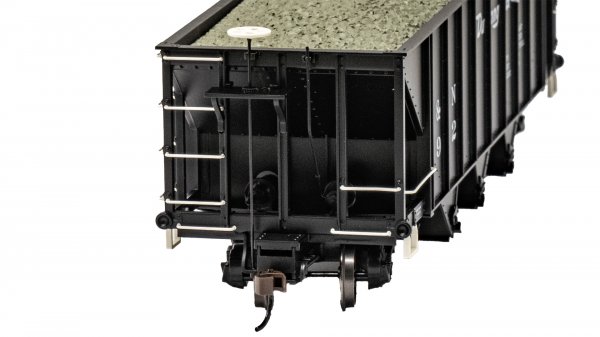 (image for) 3-Bay Hopper with Removable Load - Durango & Silverton #9328 with Ballast Load