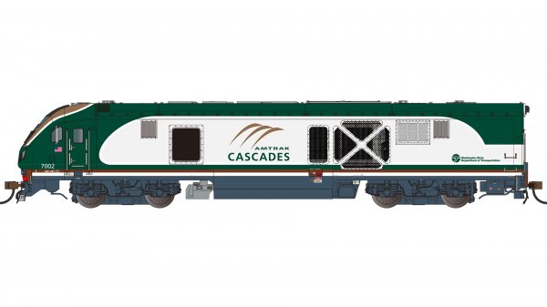 (image for) Siemens ALC-42E Charger - Amtrak Cascades® #7002