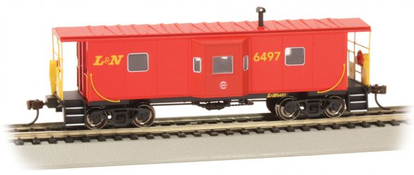 (image for) L&N® #6497 - Bay-Window Caboose (HO Scale)