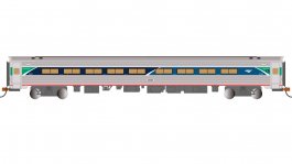 (image for) Amfleet® I Coach - Coach Class #82601 Phase VII