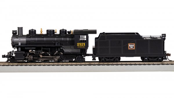 (image for) 2-6-2 Prairie - Burlington #2121 (with smoke)