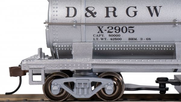 (image for) 40' Track Cleaning Tank Car - Rio Grande™ Water #X-2905