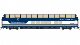 (image for) Colorado Railcar Ultra Dome - McKinely Explorer #1059 "Teklanika" with Lighted Interior