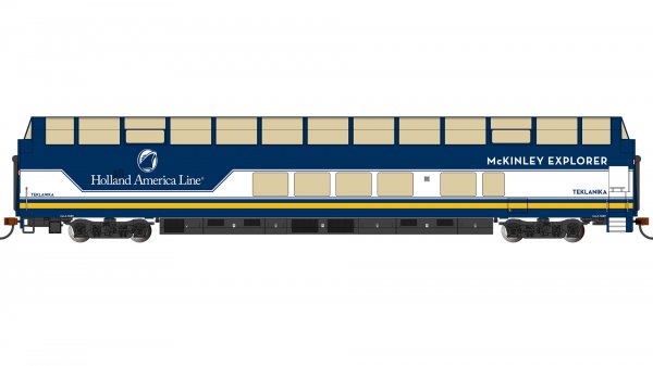 (image for) Colorado Railcar Ultra Dome - McKinely Explorer #1059 "Teklanika" with Lighted Interior