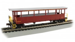 (image for) Open-Sided Excursion Car - Cumbres & Toltec #9619