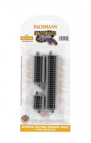 (image for) Assorted Straight Short Sections (N Scale)