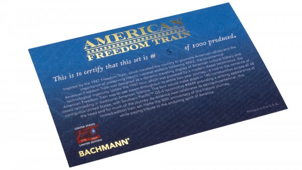 (image for) American Freedom Train (Limited Edition Train Set)
