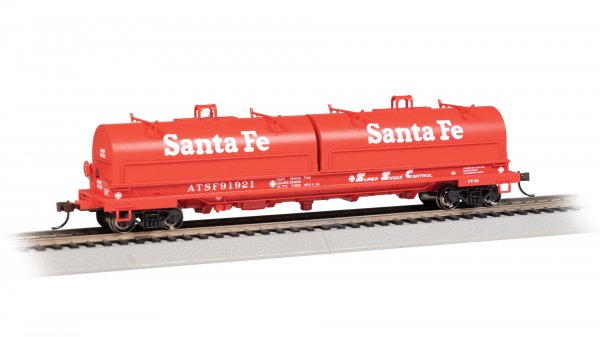 (image for) 55' Steel Coil Car - Santa Fe #91921 (with load)