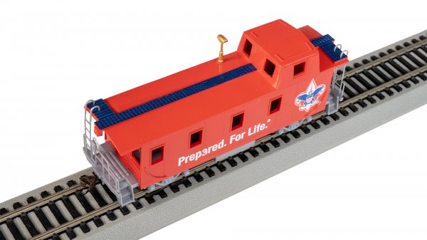 (image for) Streamlined Caboose with Offset Cupola - Boy Scouts of America®