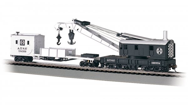 (image for) 250-Ton Steam Crane & Boom Tender - Santa Fe