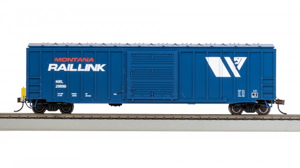 (image for) 50' Outside Braced Box Car with Flashing End of Train Device - Montana Rail Link #20090