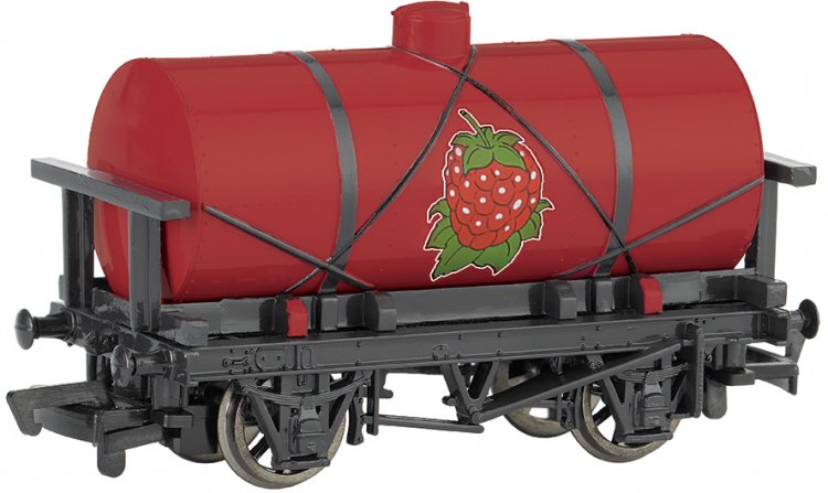 Raspberry Syrup Tanker (HO Scale) - Click Image to Close