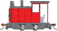 (image for) Davenport 0-4-0 Gas Mechanical - Painted Unlettered Red & Black